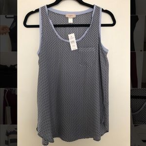 Loft pattern tank top